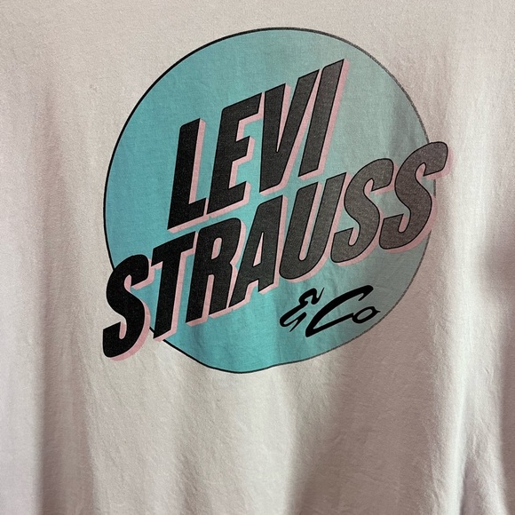 LEVI’S – Pink Graphic Logo T-Shirt – Size XL - Picture 3 of 7